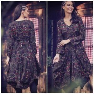 LOS BANDITOS | Asymmetrical Boho Hippie Gypsy Dress - Women’s Medium